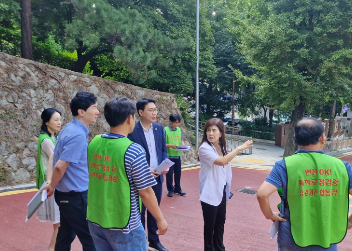 문승호 경기도의원·이군수 성남시의원, 희망대초 통학로 안전 개선 중간점검 간담회 개최