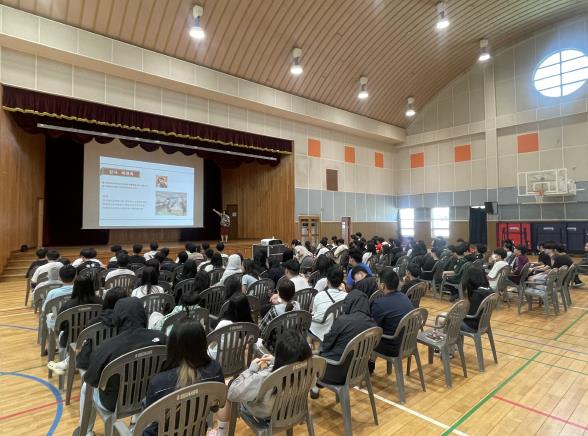 청양가정성통합상담센터, 청양중학교서 성폭력 예방 교육 진행