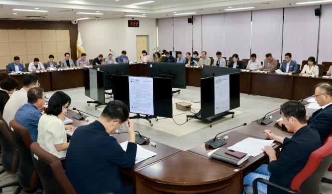 보령시, 자살률 낮추기 위한 전 부서 협업 보고회 개최
