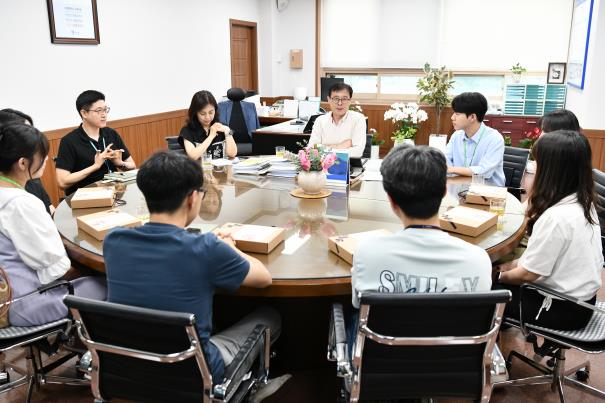 수원시 영통구, 출산예정 직원과 따뜻한 소통의 장을 가져