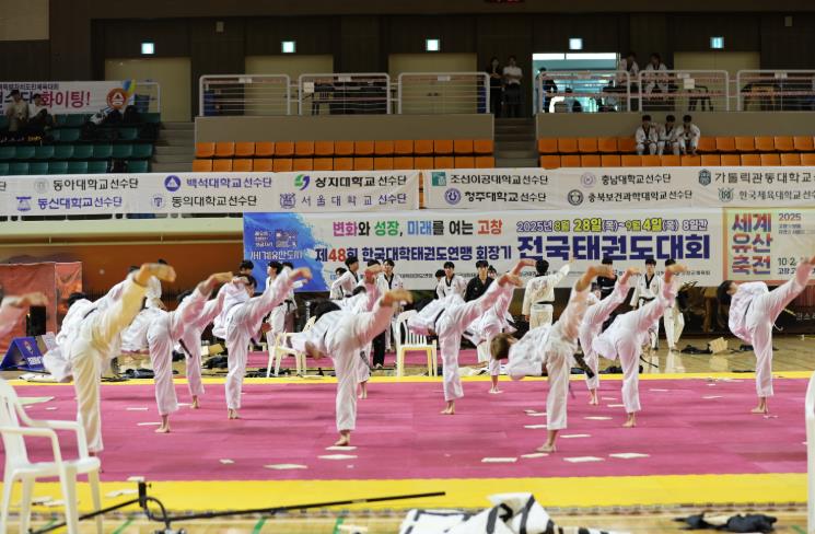고창군, 제48회 한국대학태권도연맹회장기 전국 태권도대회‘ 개최
