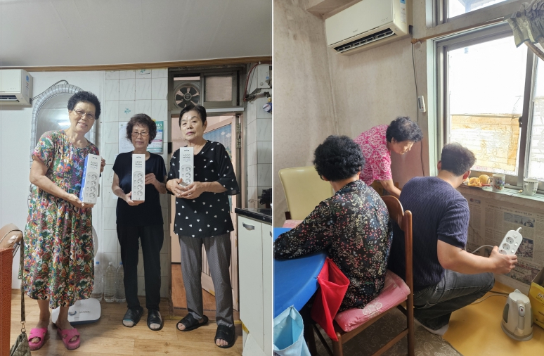 부산 동구, 고향사랑기부금으로 취약 계층에‘화재안심 멀티탭’지원