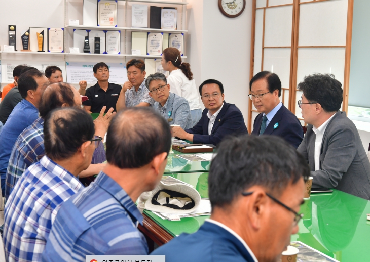 완주군의회 김재천 부의장, 30년 묵은 화산면 용수로 현안 해결 물꼬