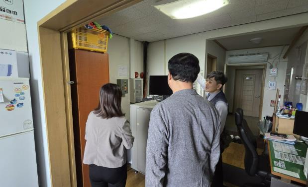 연천교육지원청, 2025학년도 하반기 대비 기숙사 학교 화재예방 안전점검 실시