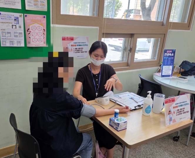 연수구 동춘3동, ‘우리 동네 건강부스’ 운영 시작