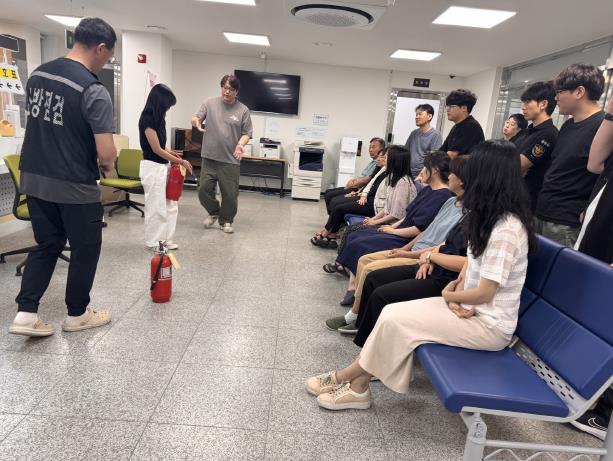 구리시 인창동, 직원 대상 소방 안전교육 실시