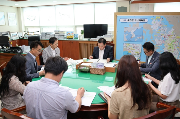 무안군, 2026년 신규시책 및 주요사업 보고회 개최