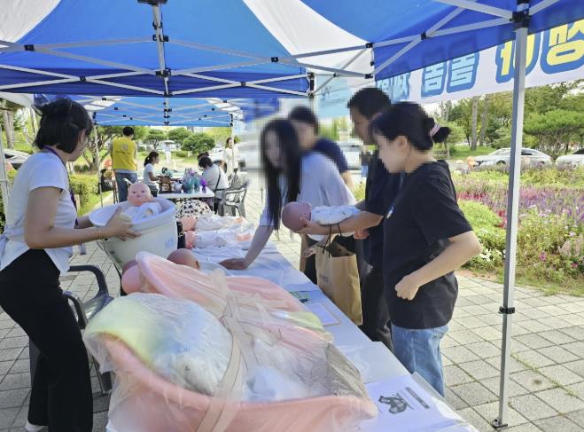아산시 여성커뮤니티센터 '나온(ON)', 양성평등주간 맞아 체험부스 운영