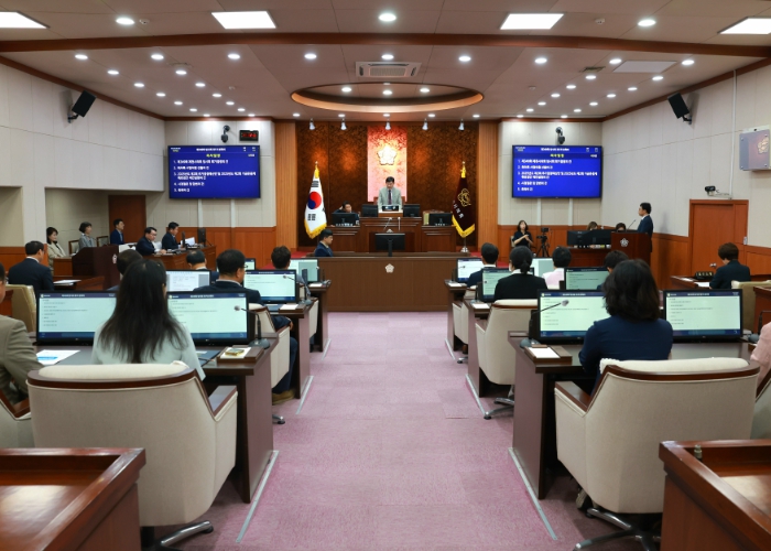 제천시의회, 제349회 임시회 개회