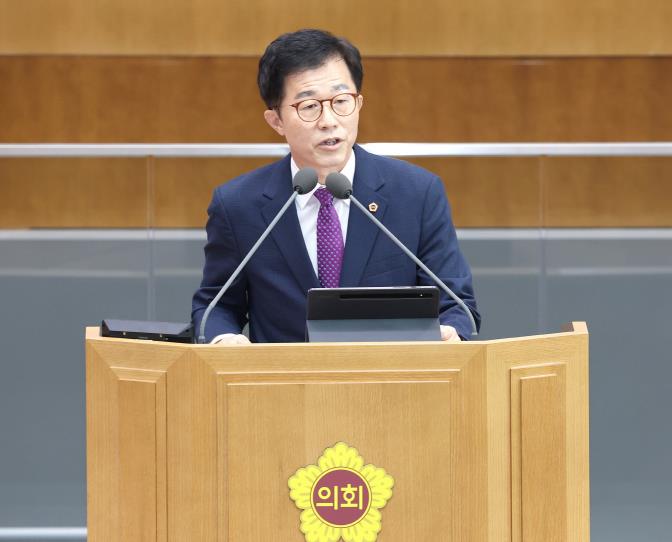 경기도의회 김근용 의원, "지분적립형 주택·농수산진흥원 운영, 현실과 괴리"