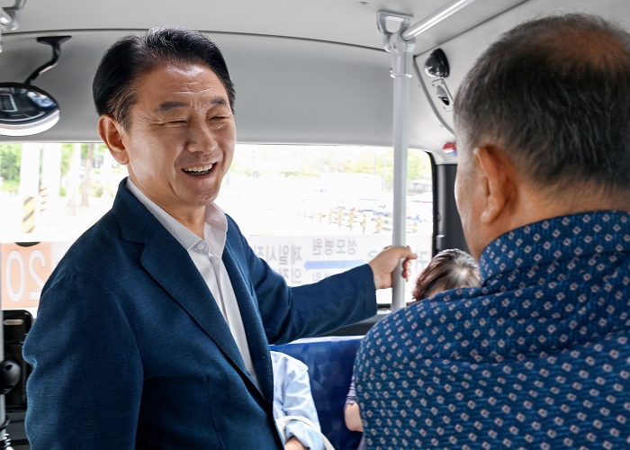 시민 눈높이로 점검…의정부시, 마을버스 타고 자일동 현장 살펴
