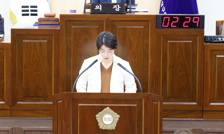 금정구의회 조준영 의원, ‘급격한 기후변화의 시대, 삼중 불평등 해소를 위한 지방정부의 역할을 이렇게 강화하자’ 5분 발언