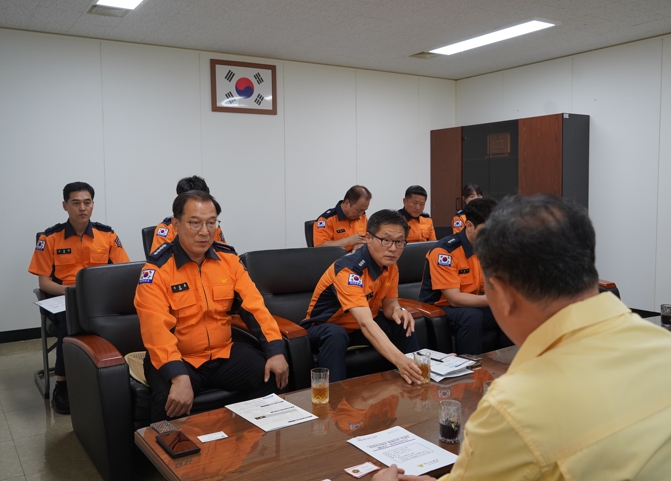 여수소방서, 출입국·외국인사무소 화재안전컨설팅 실시