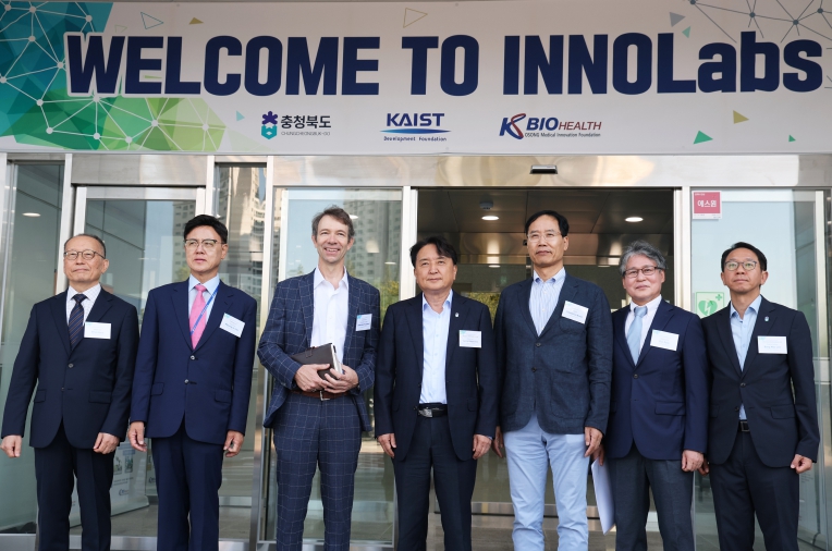 美 랩센트럴 회장, K-바이오 스퀘어 충북 오송 현장 방문