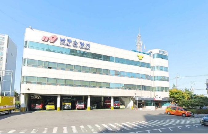 울산남부소방서 옥동119안전센터, ‘전통시장 소방출동로 확보훈련’실시