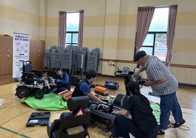 정읍시장애인복지관, ‘찾아가는 이동보조기기 점검·상담’ 큰 호응
