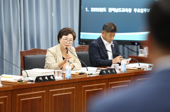 박현숙 전남도의원 “기초학력 보장은 전남 미래교육의 출발점”