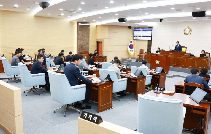 화순군의회, 제276회 임시회 폐회
