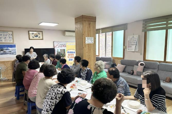 아산시 둔포면 행복키움추진단, '우리동네 꼼지락 떡 공예 교실' 추진