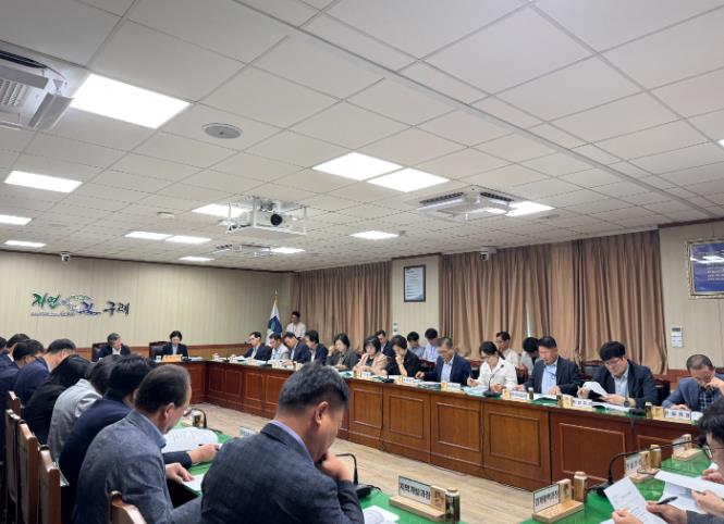 구례군, 김순호 군수 주재 전 사업장 안전점검 회의 개최
