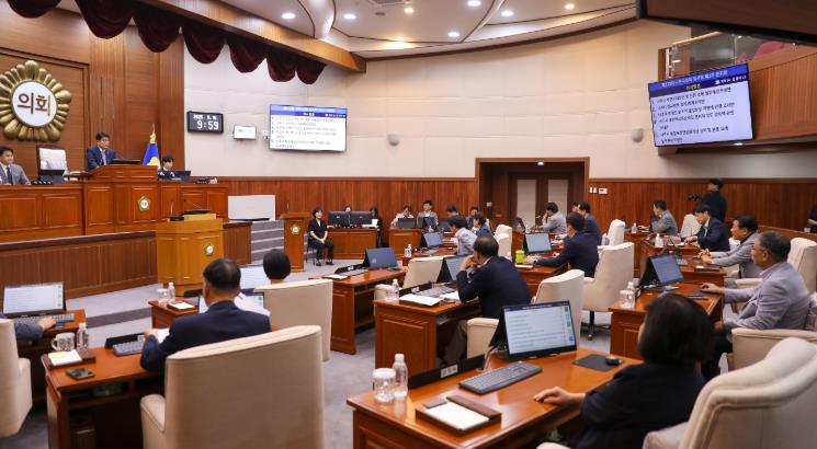 나주시의회, 제272회 임시회 폐회