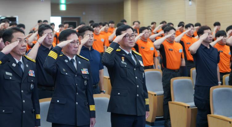 전남소방, 제19기 소방공무원 신규임용자 입교식 개최