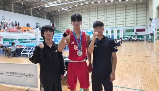 화순군청 복싱부, 은·동메달 획득
