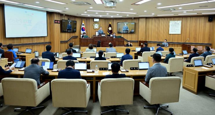 목포시의회, 제400회 임시회 폐회
