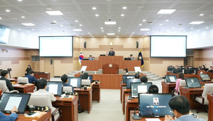 제262회 아산시의회 임시회 개회, 11일간 의정활동 돌입