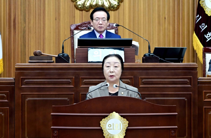 목포시의회 박수경 의원, 보행약자 안전 및 편의 증진 필요성 촉구