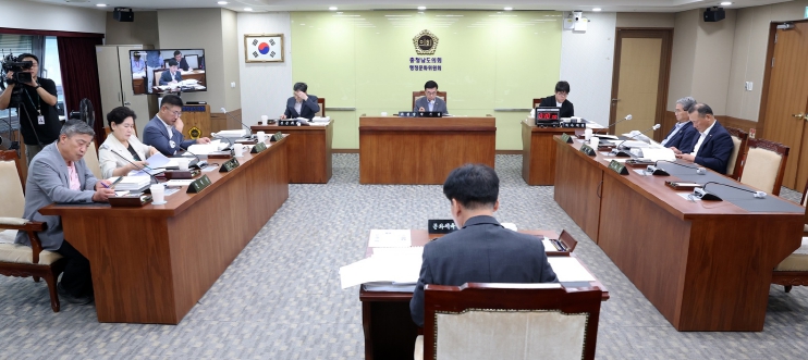 충청남도의회 행정문화위, 무형유산 보유자 감소 대책 마련 시급