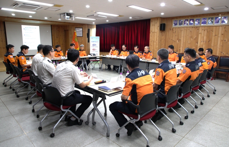 울진소방서, 청렴 순회 간담회 개최