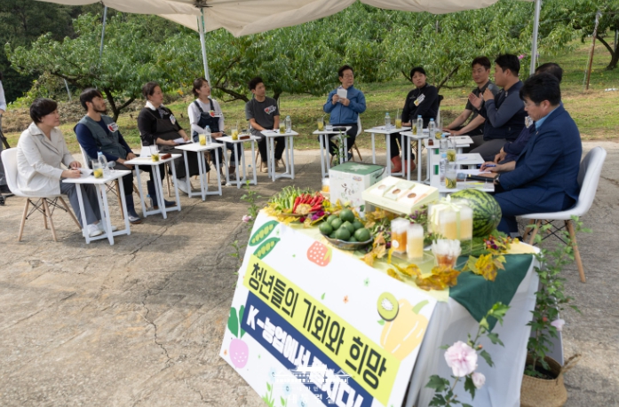 이재명 대통령, 청년농업인 간담회 개최