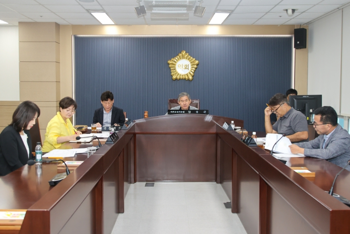 당진시의회,‘제122회 임시회 폐회 중 의회운영위원회 개최’