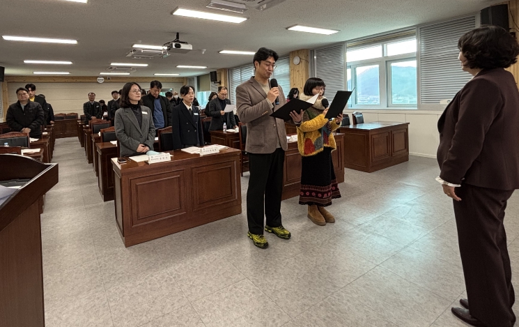 청송교육지원청, 상반기 관리자 대상 반부패 청렴서약식 실시