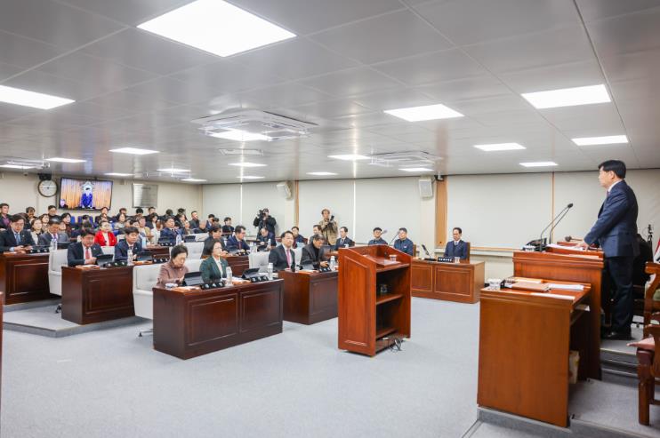 영주시의회, 제299회 임시회 개회
