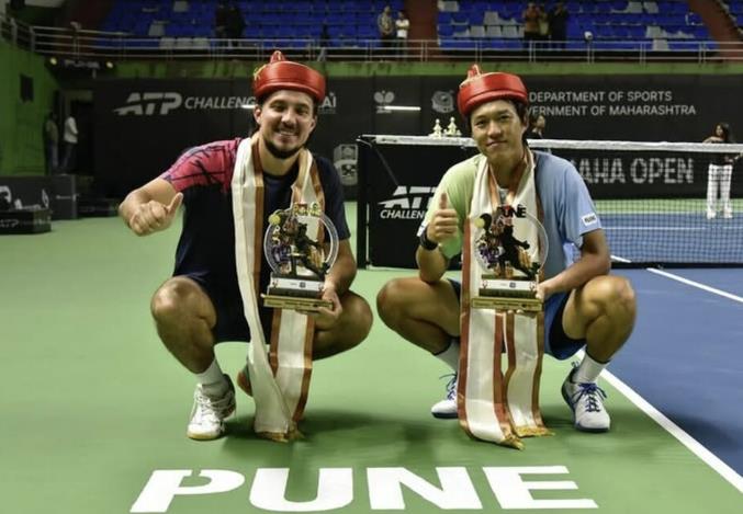 당진시청 테니스단 남지성, ATP 챌린저 복식 우승 쾌거