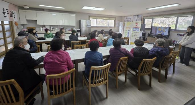 삼척시, 찾아가는 경로당 심뇌혈관질환 예방 교육 운영