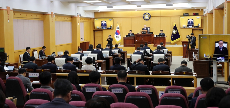 서산시의회, 제312회 임시회 개회