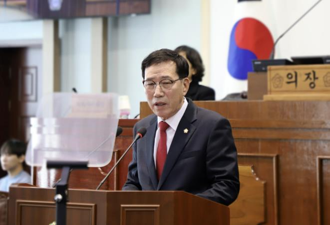 제318회 함안군의회 임시회 조용국 의원 5분 자유발언