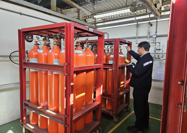 인천경제청, 해빙기 대비 고압가스 시설 57개소 안전점검