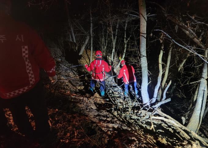 공주시, 봄철 야간산불 신속대응반 운영
