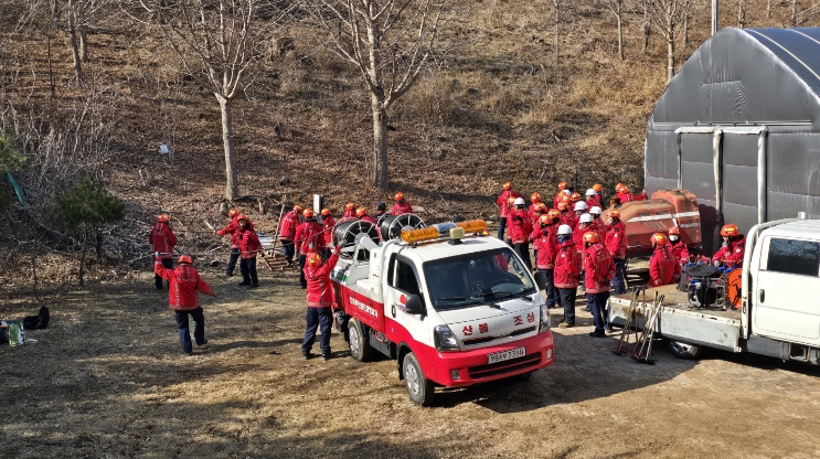 동해시, 산림재난대응단 직무교육 실시