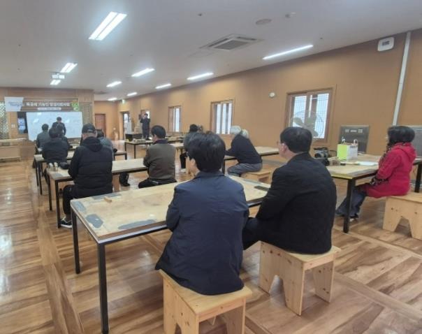 영암군, 제11기 목공예 기능인 양성교육 돌입