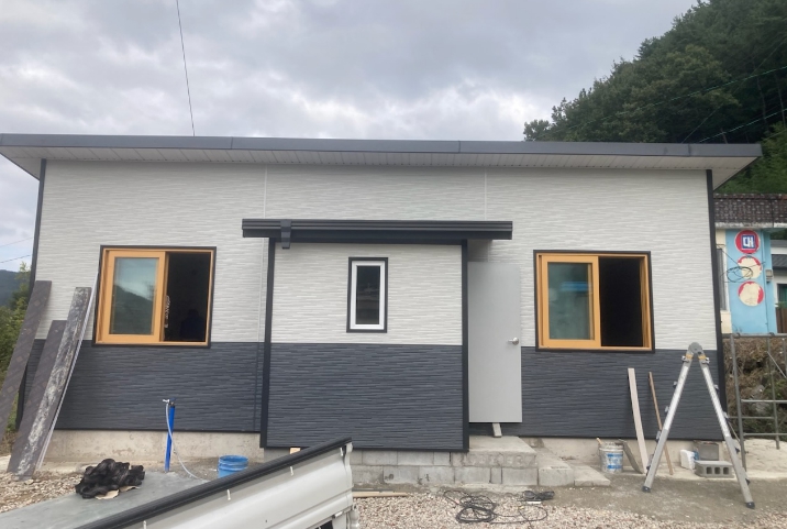 의령군 대의면 수해 가정에 새 집…기업·청년회 힘 보태