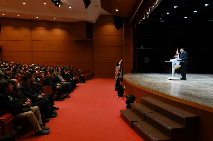 경주시 노인대학 제42기 입학식…어르신 250명 새 배움 시작