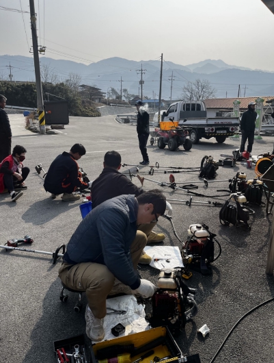 장수군, 찾아가는 농기계 순회수리 안전교육 실시