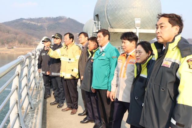 경기도의회 임상오 의원, “실종자 수색 총력 대응 필요”... 이포보 현장 찾아 대응 점검