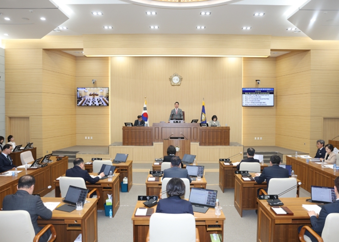 제283회 예천군의회 임시회 폐회