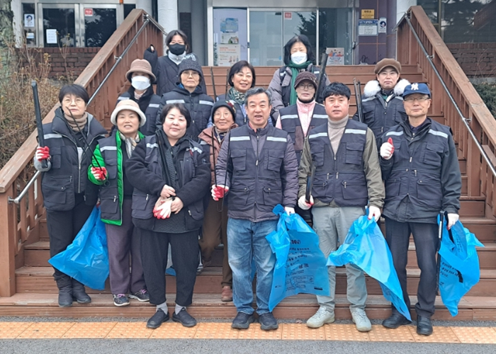 여주시 산북면 새봄맞이 대청소 실시